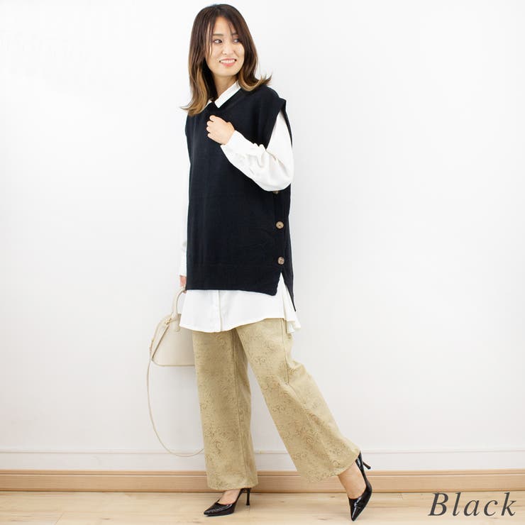 サイドボタンベスト | A.NATALY | 詳細画像8 