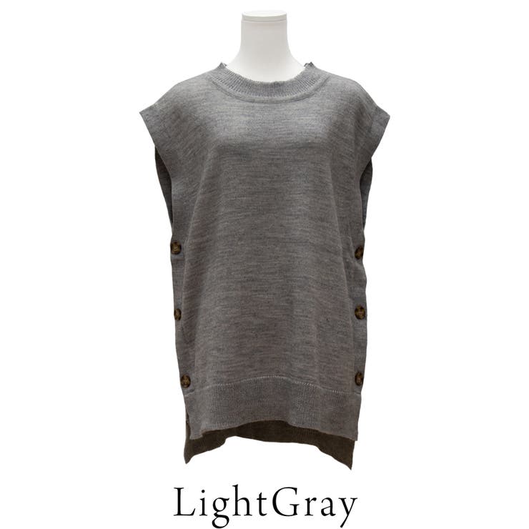 サイドボタンベスト | A.NATALY | 詳細画像10 