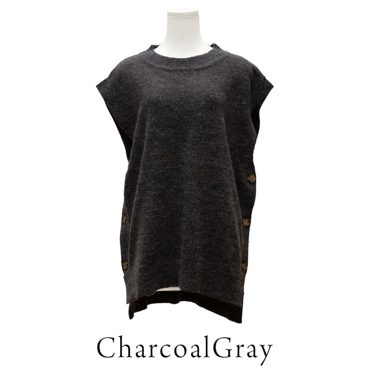 サイドボタンベスト | A.NATALY | 詳細画像11 