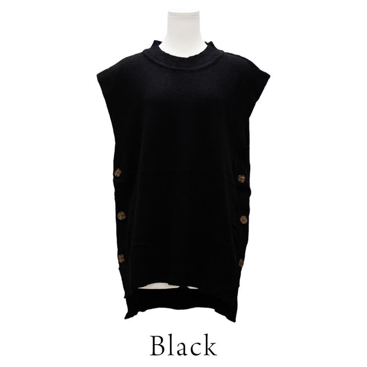 サイドボタンベスト | A.NATALY | 詳細画像12 