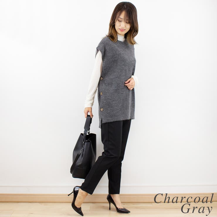 サイドボタンベスト | A.NATALY | 詳細画像6 