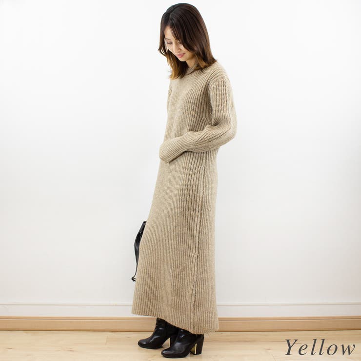 エアーヤーンニットワンピース | A.NATALY | 詳細画像1 