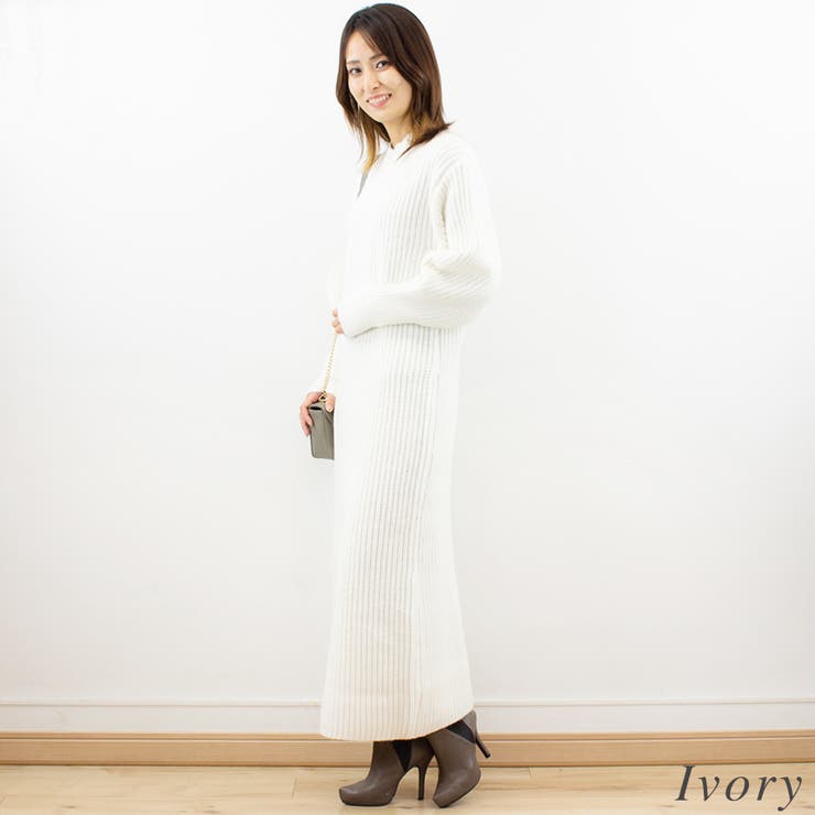 エアーヤーンニットワンピース | A.NATALY | 詳細画像3 