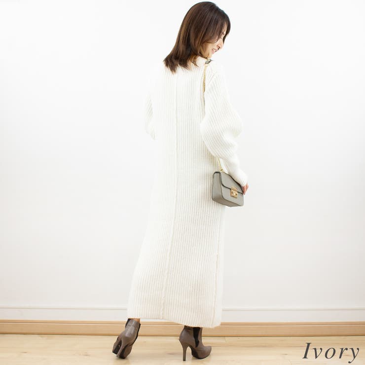 エアーヤーンニットワンピース | A.NATALY | 詳細画像4 