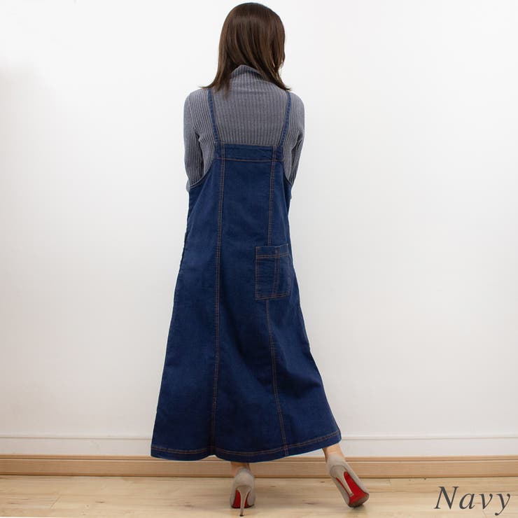 前ジッパーデニムジャンスカ | A.NATALY | 詳細画像2 