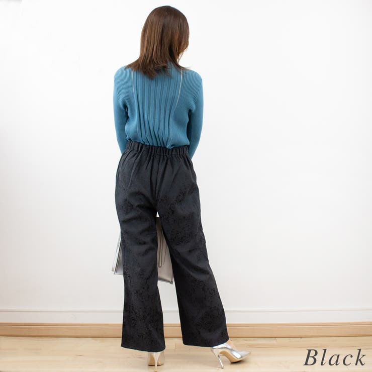 ダマスクジャガードパンツ | A.NATALY | 詳細画像8 