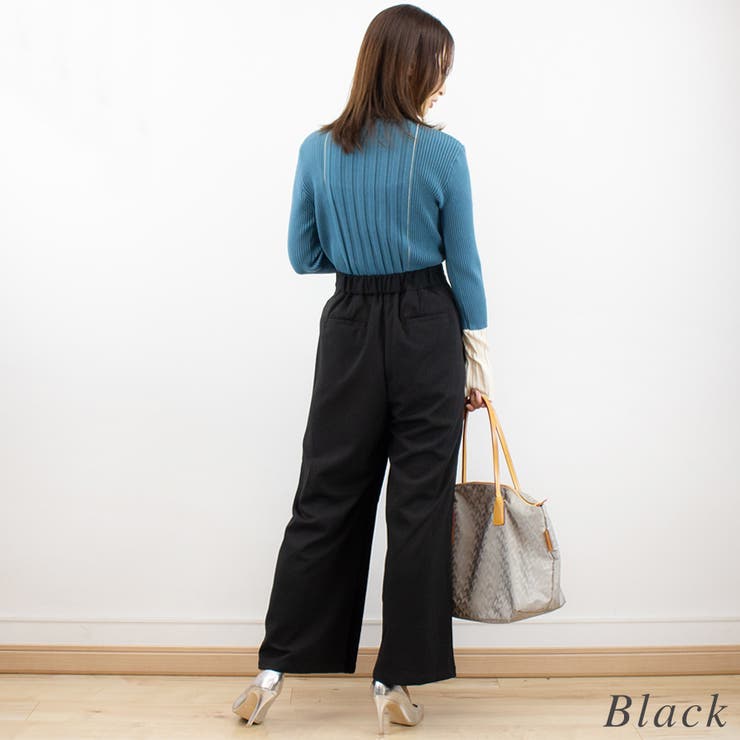 バリアスパターンラップパンツ | A.NATALY | 詳細画像6 