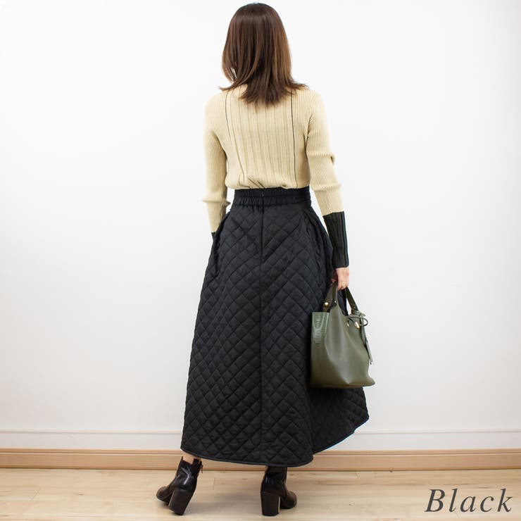 ダイヤキルティングタックスカート | A.NATALY | 詳細画像2 