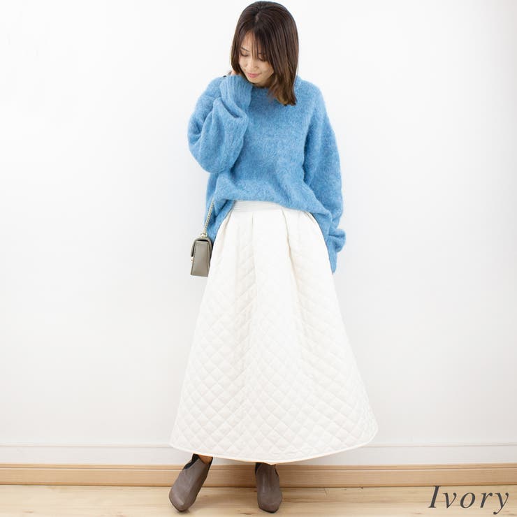 ダイヤキルティングタックスカート | A.NATALY | 詳細画像4 