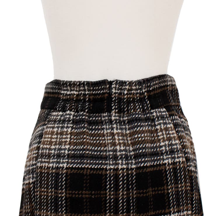 ツイードチェックタックスカート | A.NATALY | 詳細画像12 