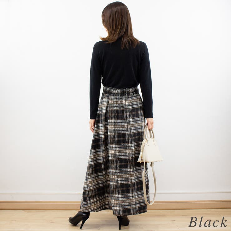 ツイードチェックタックスカート | A.NATALY | 詳細画像6 