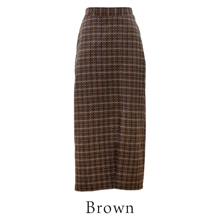 ツイードチェックタイトスカート | A.NATALY | 詳細画像8 