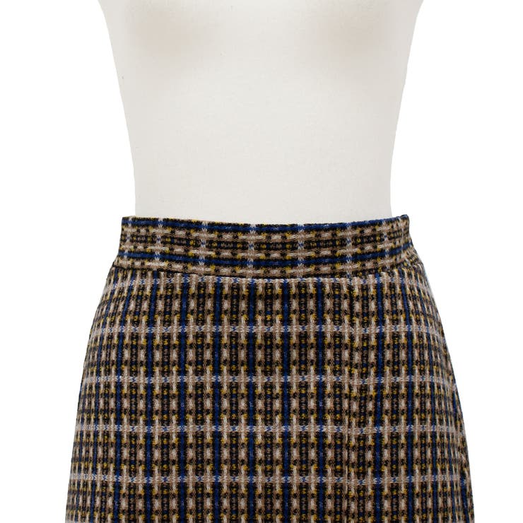 ツイードチェックタイトスカート | A.NATALY | 詳細画像12 