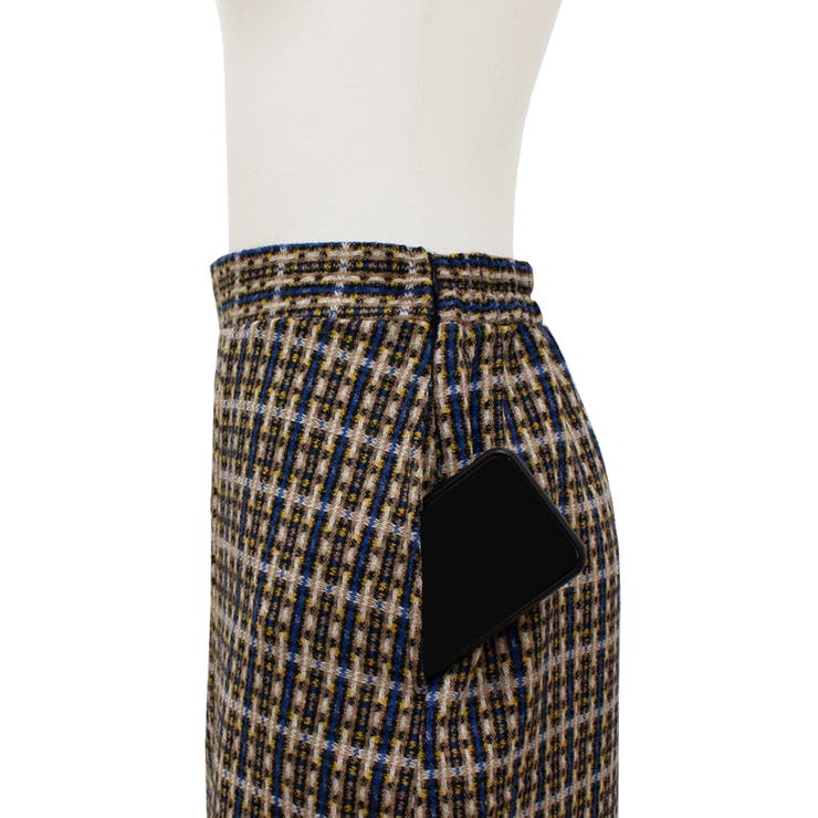 ツイードチェックタイトスカート | A.NATALY | 詳細画像13 