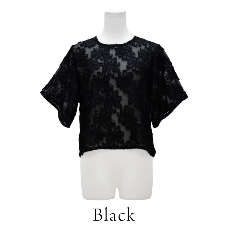 フリンジジャガードブラウス | A.NATALY | 詳細画像9