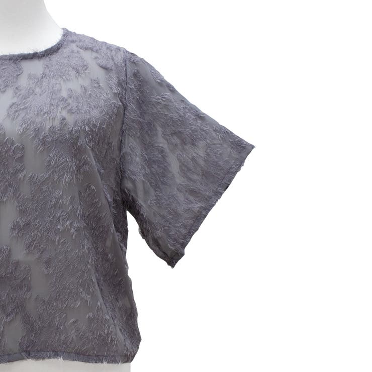 フリンジジャガードブラウス | A.NATALY | 詳細画像14