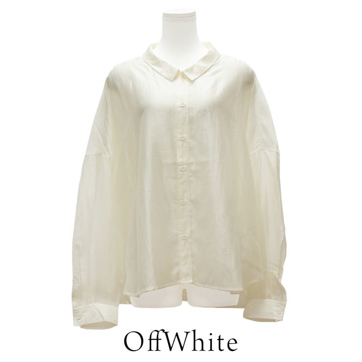 シアーリヨセルシャツ | A.NATALY | 詳細画像9 