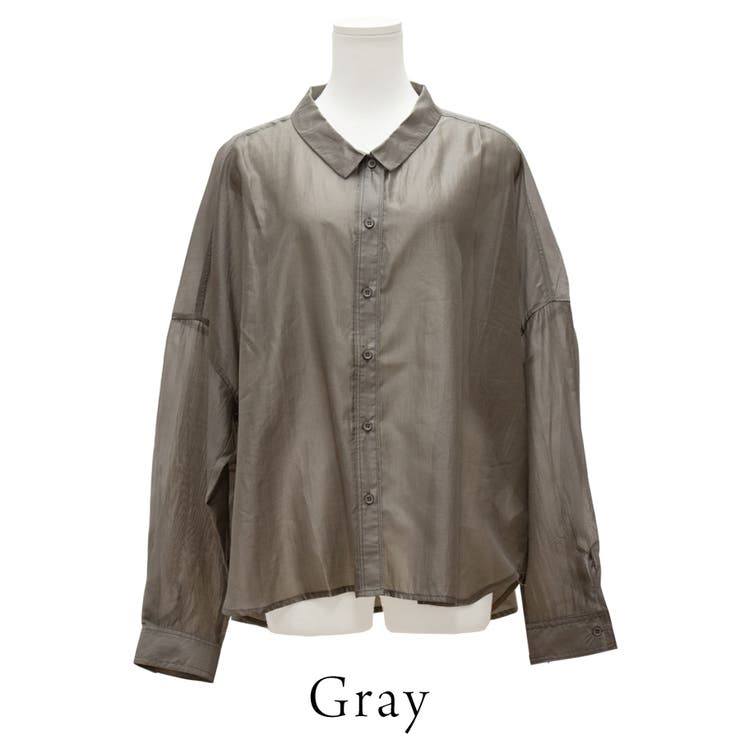 シアーリヨセルシャツ | A.NATALY | 詳細画像10 