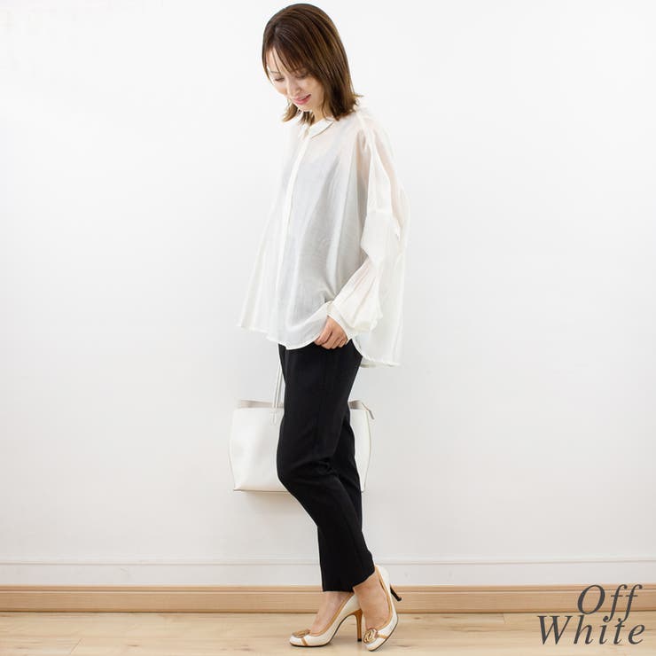 シアーリヨセルシャツ | A.NATALY | 詳細画像4 