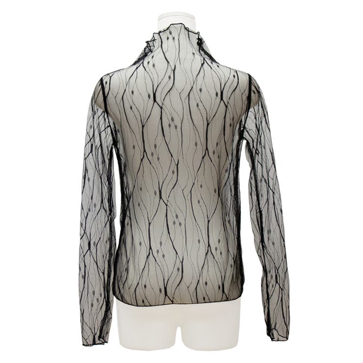 刺繍チュールトップス | A.NATALY | 詳細画像8 