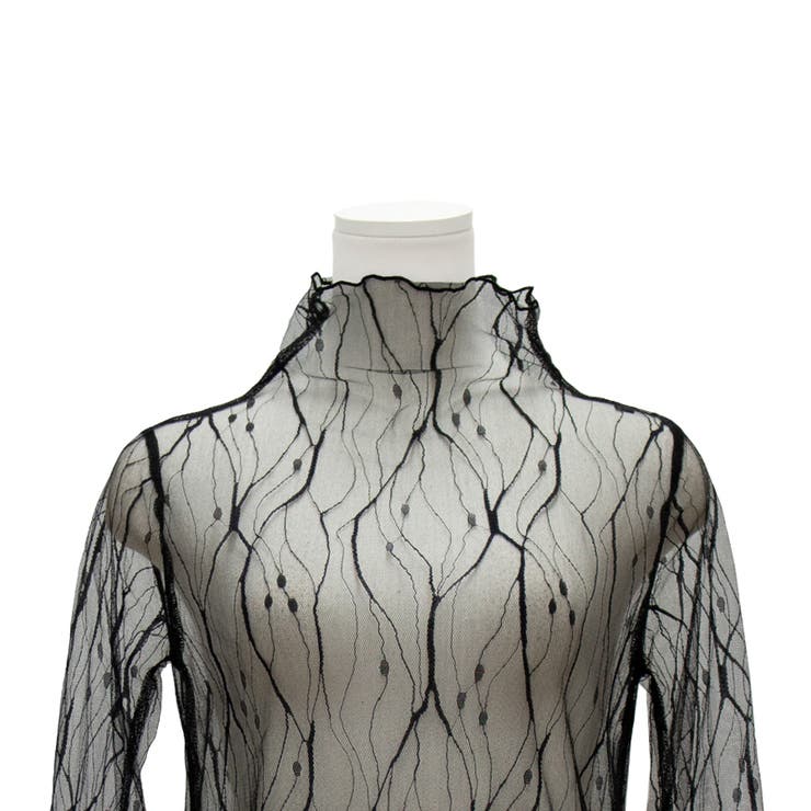 刺繍チュールトップス | A.NATALY | 詳細画像9 