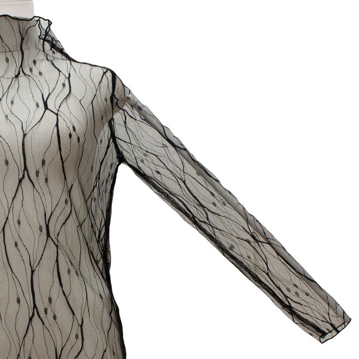 刺繍チュールトップス | A.NATALY | 詳細画像11 