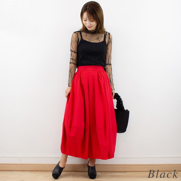 刺繍チュールトップス | A.NATALY | 詳細画像4 