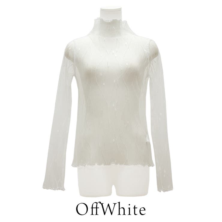 刺繍チュールトップス | A.NATALY | 詳細画像5 