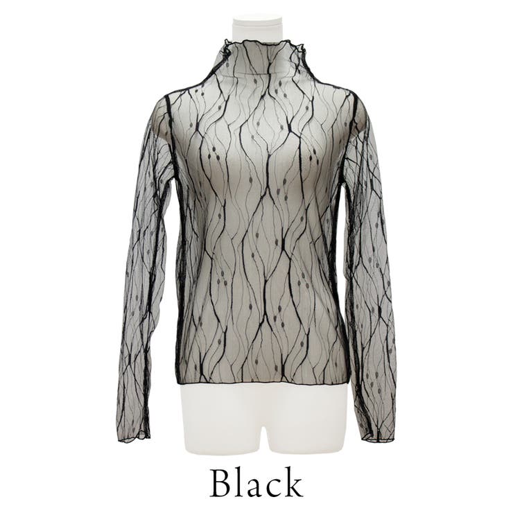 刺繍チュールトップス | A.NATALY | 詳細画像6 