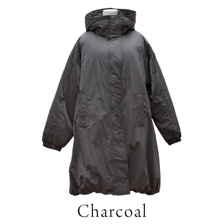 ブライトタフタファイバーダウンバルーンコート | A.NATALY | 詳細画像8 