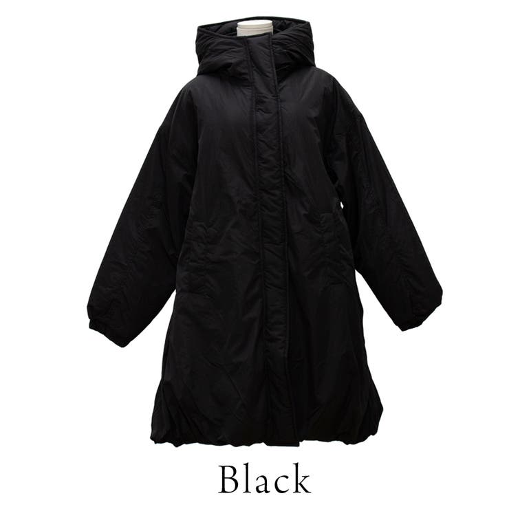 ブライトタフタファイバーダウンバルーンコート | A.NATALY | 詳細画像9 