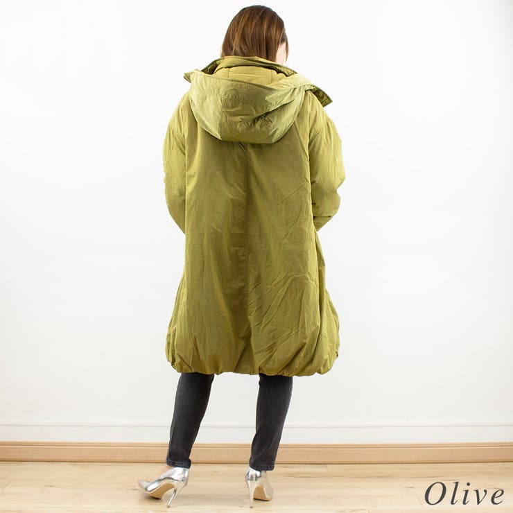 ブライトタフタファイバーダウンバルーンコート | A.NATALY | 詳細画像2 