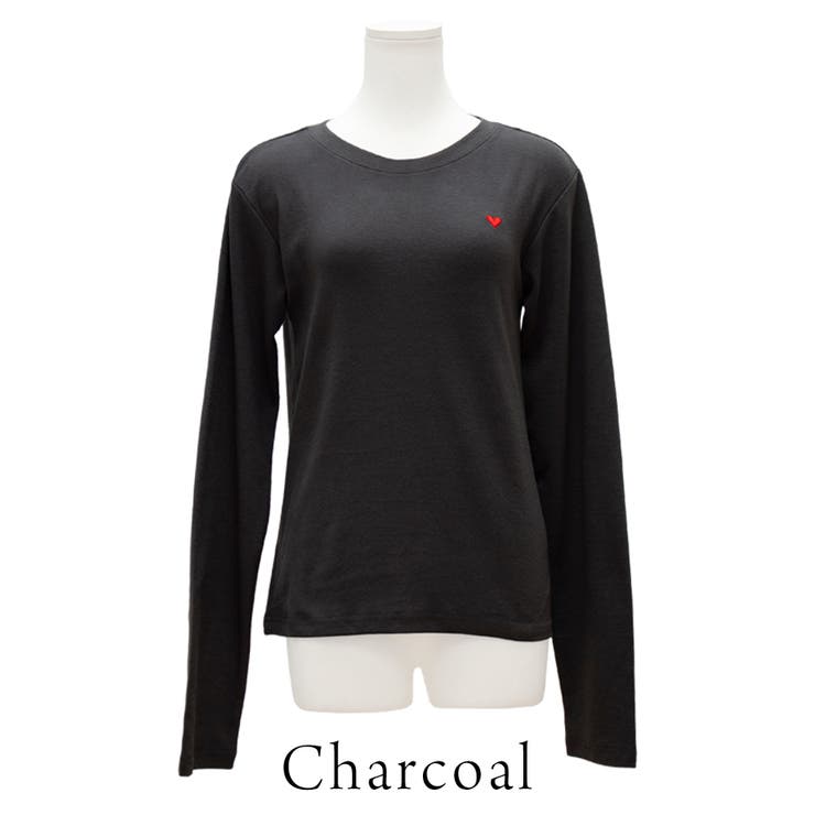 ハート刺繍ロンＴ | A.NATALY | 詳細画像8 