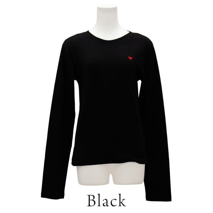 ハート刺繍ロンＴ | A.NATALY | 詳細画像9 