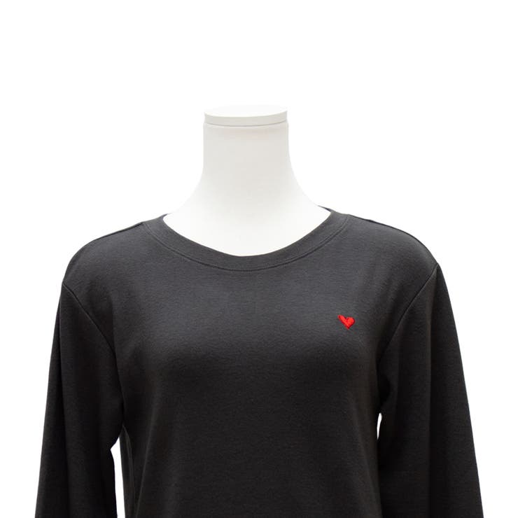 ハート刺繍ロンＴ | A.NATALY | 詳細画像12 