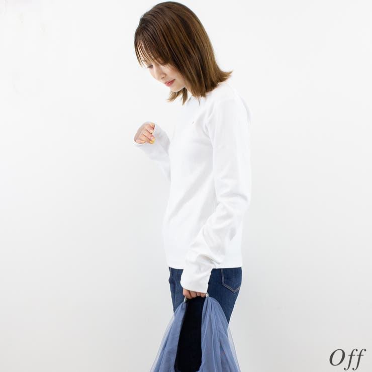 ハート刺繍ロンＴ | A.NATALY | 詳細画像1 