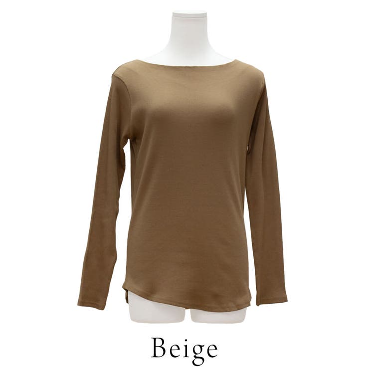 リブボートネックカットソー | A.NATALY | 詳細画像12 