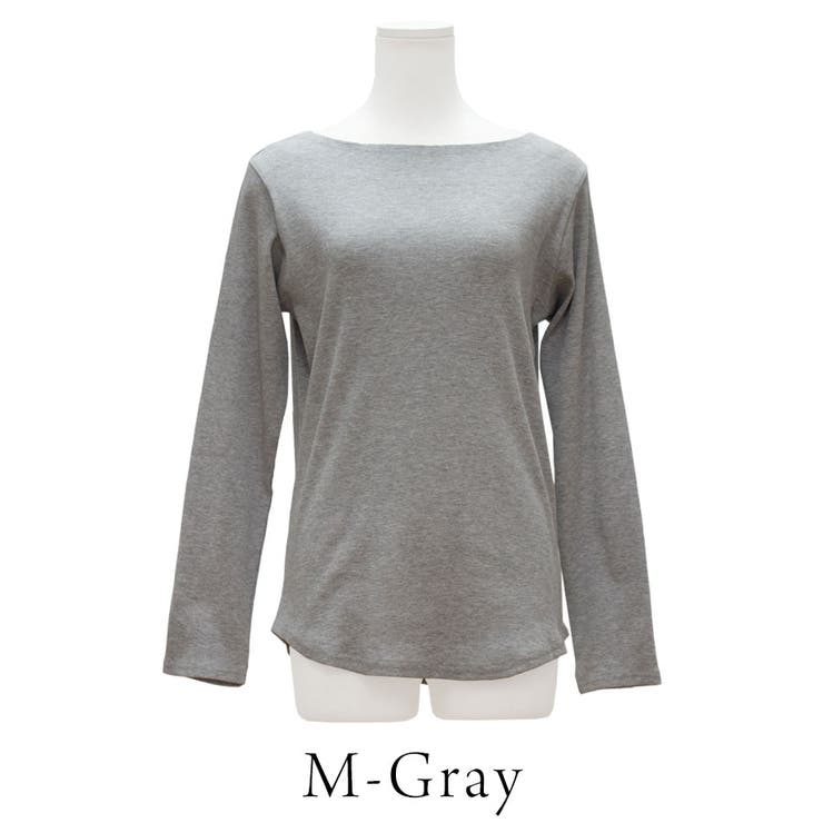 リブボートネックカットソー | A.NATALY | 詳細画像14 