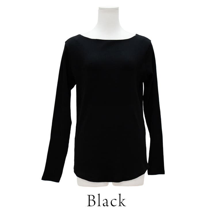 リブボートネックカットソー | A.NATALY | 詳細画像15 