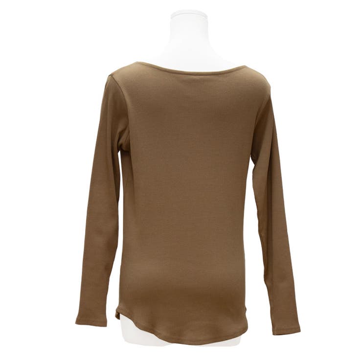 リブボートネックカットソー | A.NATALY | 詳細画像17 