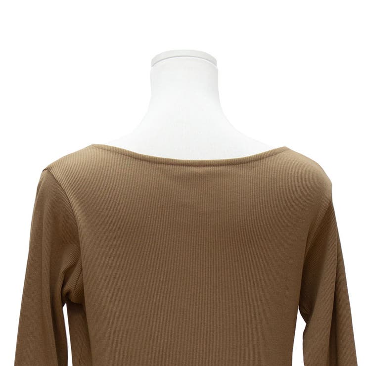 リブボートネックカットソー | A.NATALY | 詳細画像19 