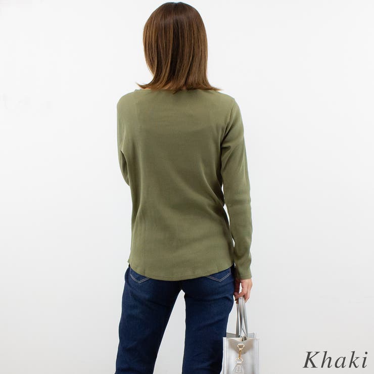 リブボートネックカットソー | A.NATALY | 詳細画像5 