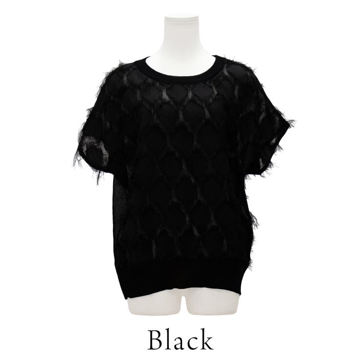 フロントフリンジニットプルオーバー | A.NATALY | 詳細画像6 