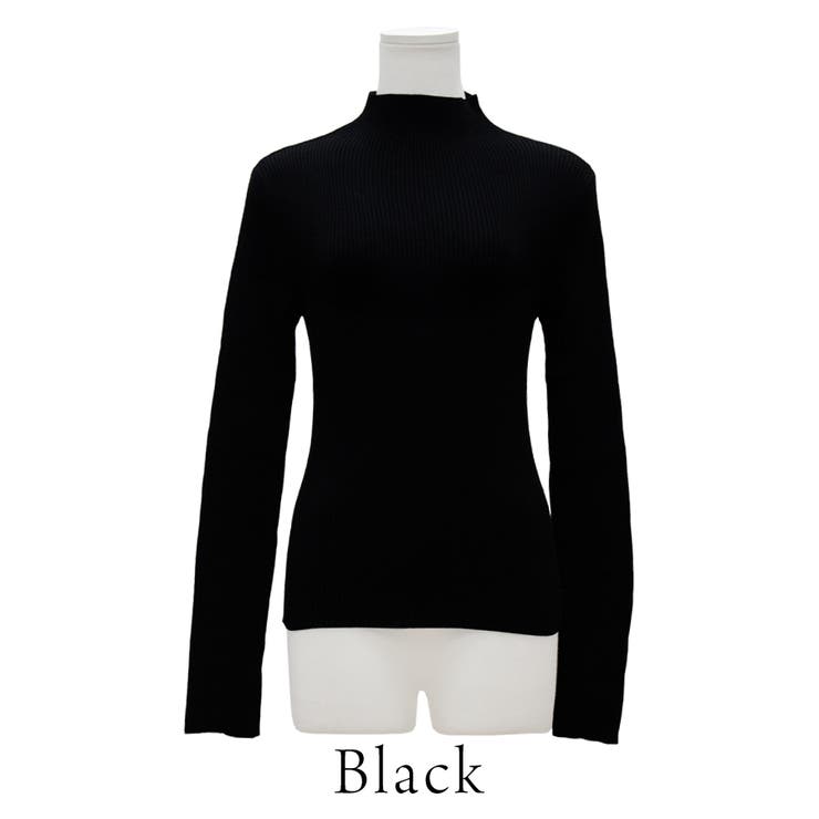 シルバー釦ハイネックニット | A.NATALY | 詳細画像12 