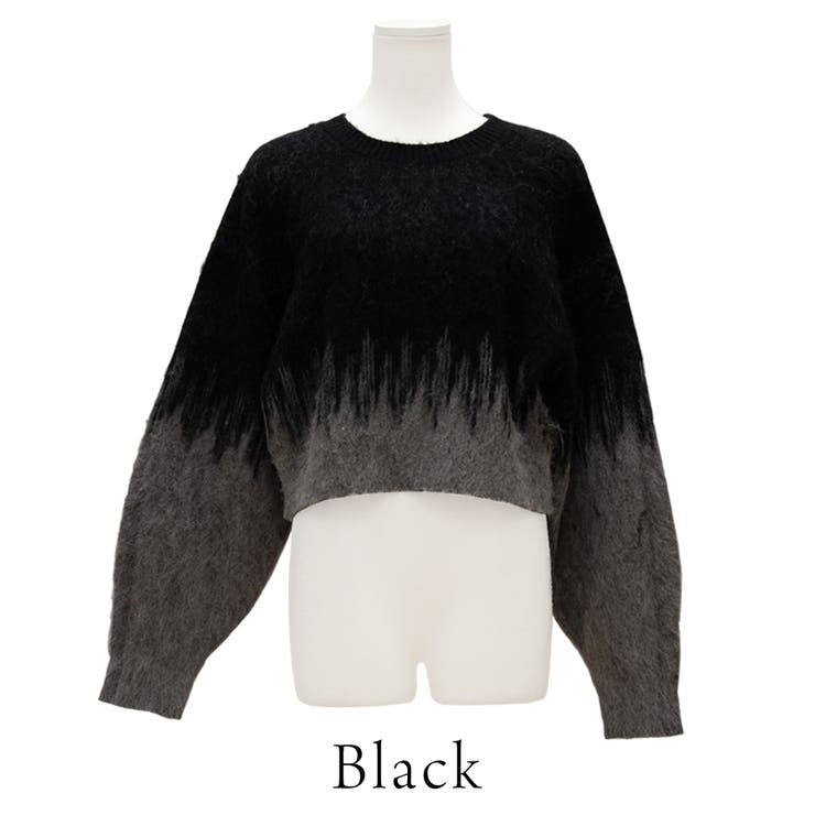 アルパカタッチバイカラークロップドプルオーバー | A.NATALY | 詳細画像6 