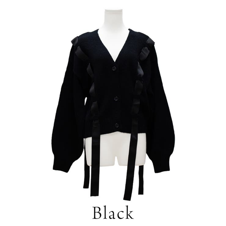 アルパカタッチテープニットカーディガン | A.NATALY | 詳細画像9 