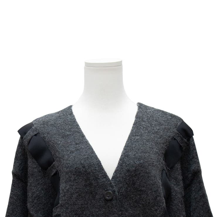 アルパカタッチテープニットカーディガン | A.NATALY | 詳細画像12 