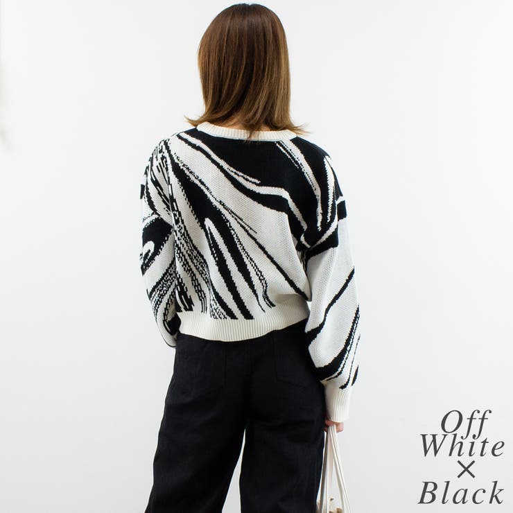 フロージャガードニット | A.NATALY | 詳細画像1 