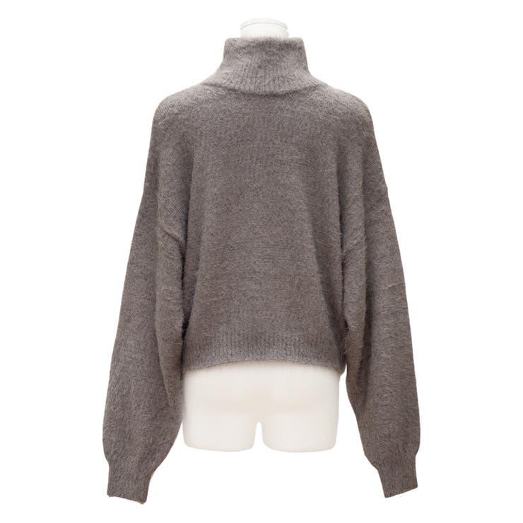 ミックスフェザークロップドハイネックプルオーバー | A.NATALY | 詳細画像11 