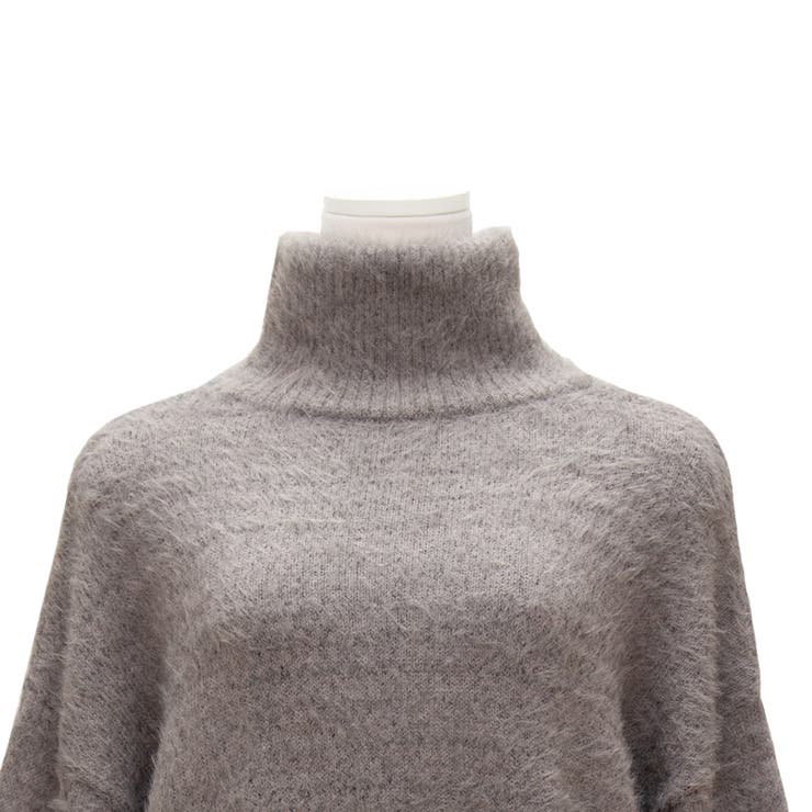 ミックスフェザークロップドハイネックプルオーバー | A.NATALY | 詳細画像12 